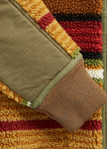 RRL - Striped Fleece Jacket