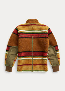 RRL - Striped Fleece Jacket
