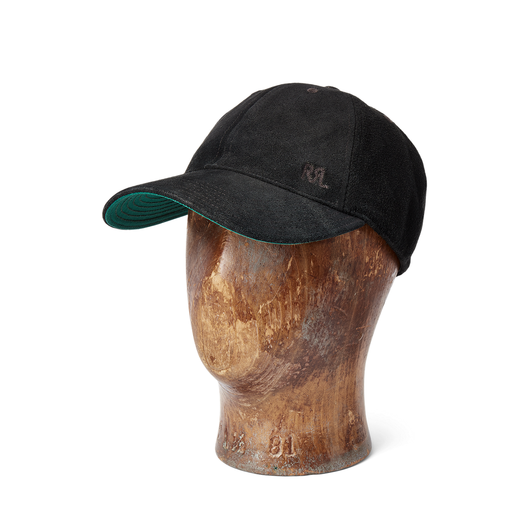 RRL - Roughout Suede Ball Cap with RRL Ranch Brand Logo