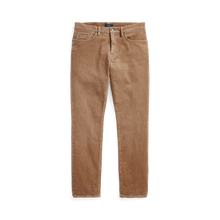 Load image into Gallery viewer, Polo Ralph Lauren - Varick Slim Straight Stretch Corduroy 5-Pocket Pant in Vintage Tan.
