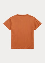 Load image into Gallery viewer, RRL - Garment-Dyed Pocket T-Shirt in Orange - back.
