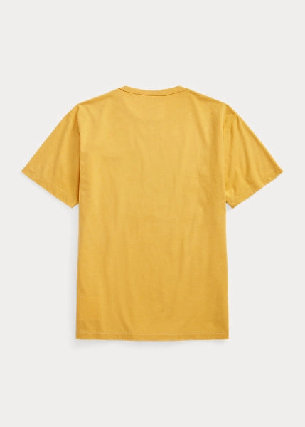 RRL - Logo Jersey T-Shirt in Vintage Gold.