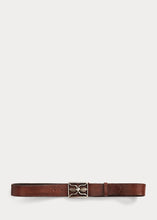 Load image into Gallery viewer, RRL - Leather Hawkins Belt with Metal Buckle
